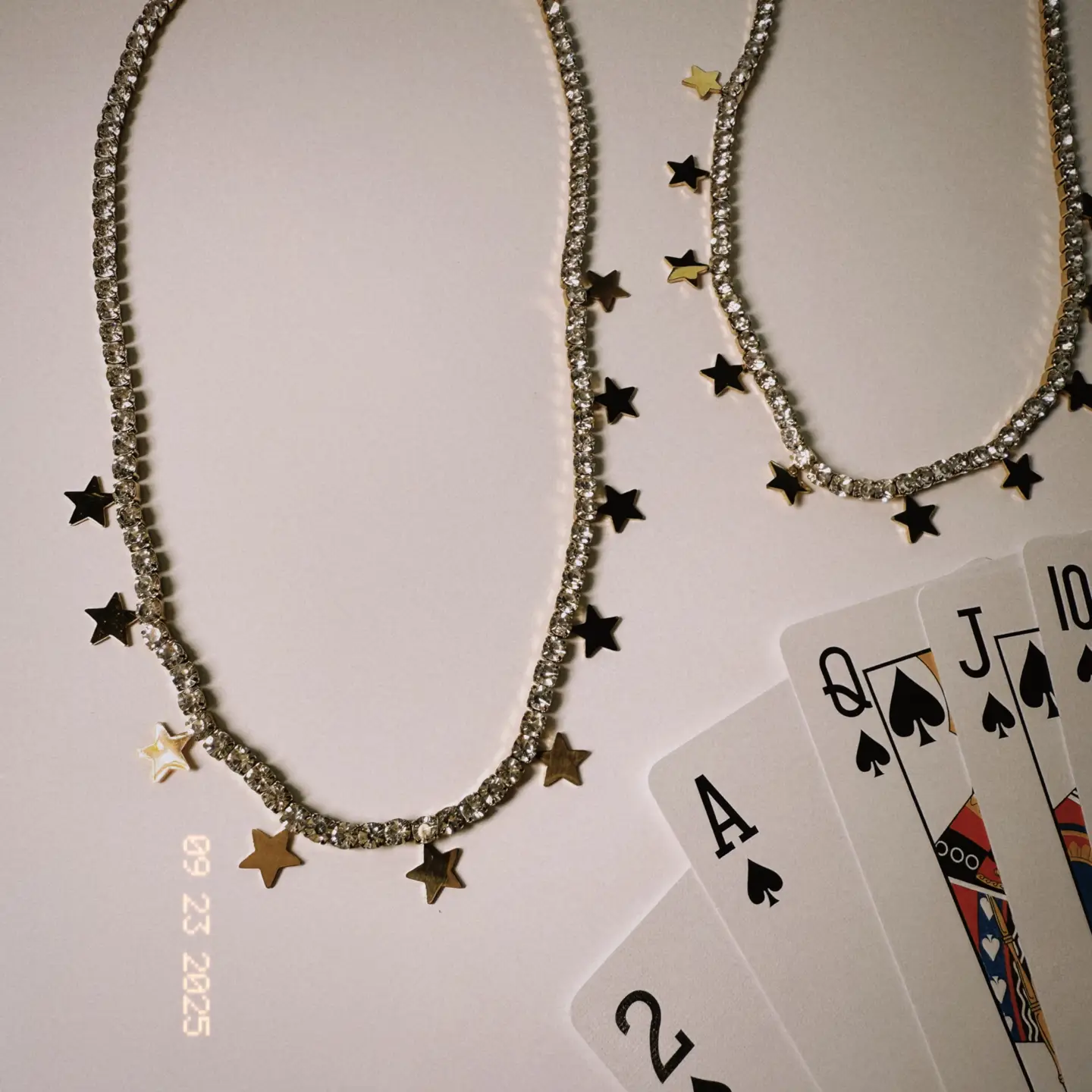 Julietta Star Charm Tennis Necklace