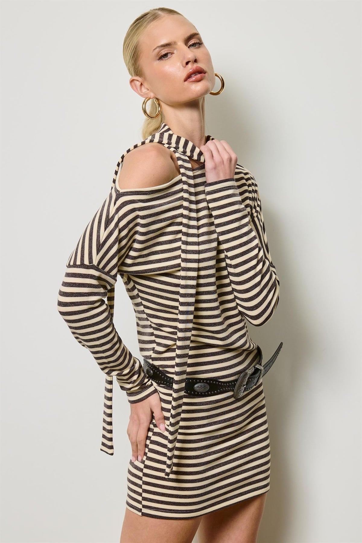 Mack Charcoal Dress