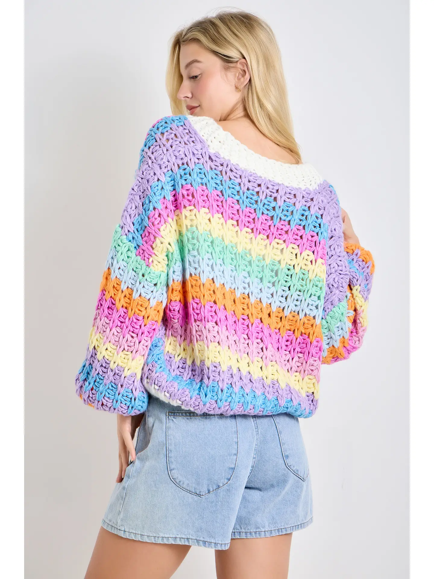 Bev Rainbow Sweater