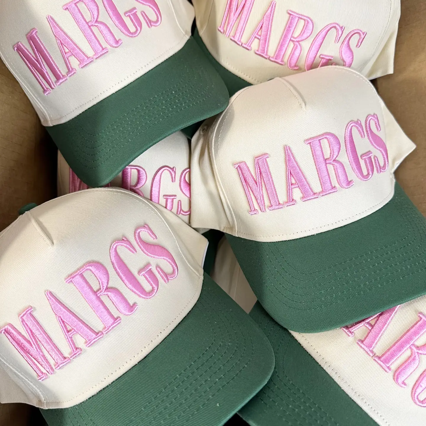 Margs 3D Vintage Trucker Hat