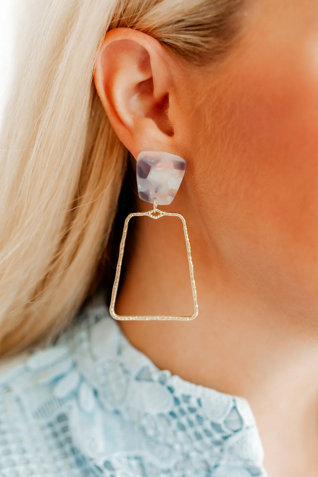Kaelyn Blueberry Earrings