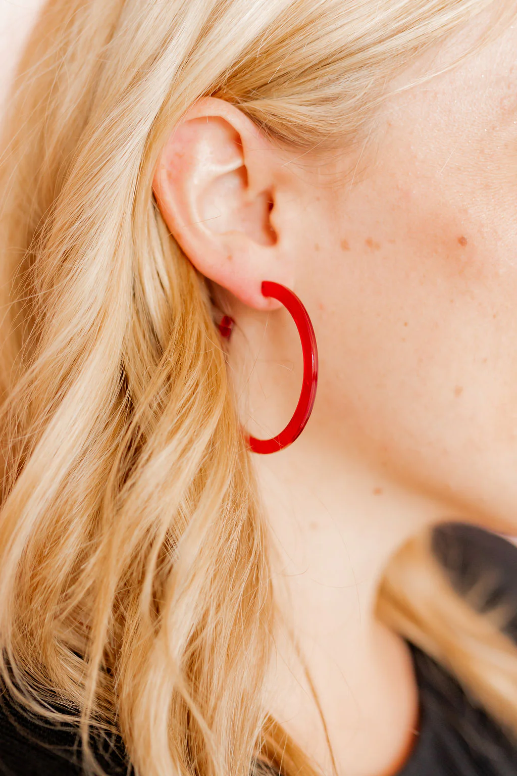 Holly medium hoops