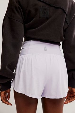 Free People Movement LIGHT AS AIR RUN SHORT / LAVENDER SHADOW