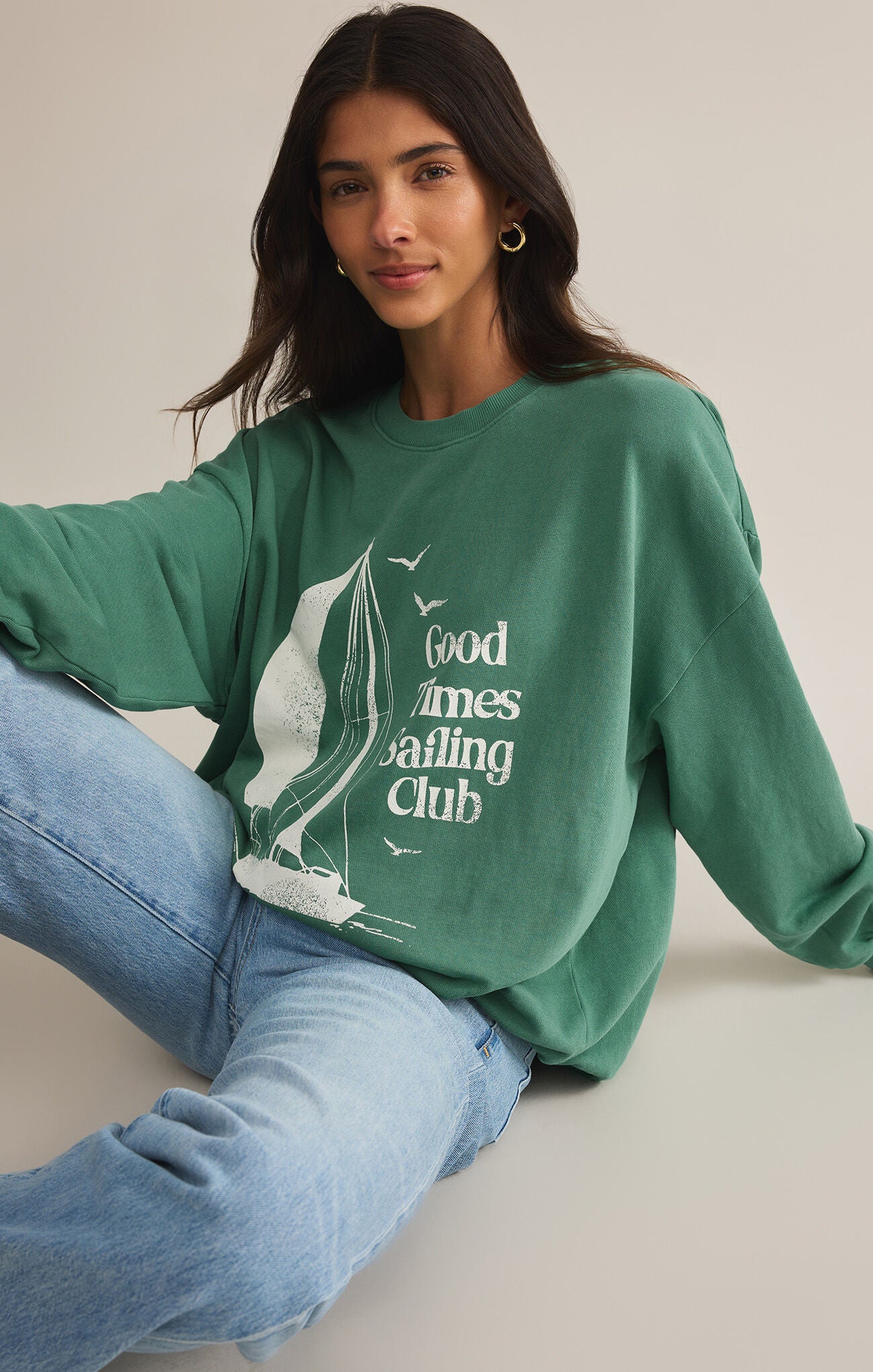 Sail Away Sunday Sweatshirt
