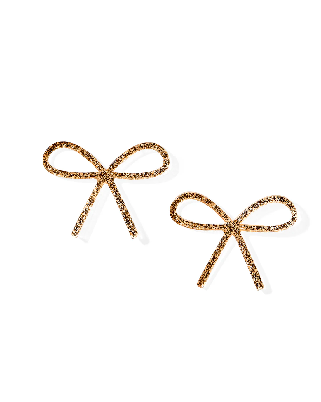 Lola Gold Glitter Earrings