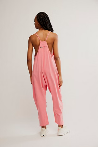 Free People Movement HOT SHOT ONESIE / HIBISCUS