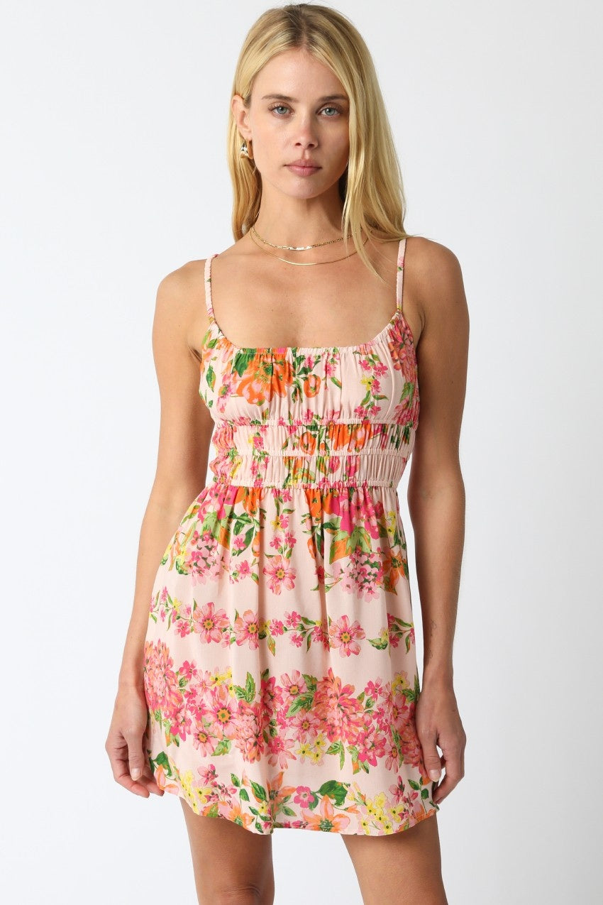 Ore peach dress