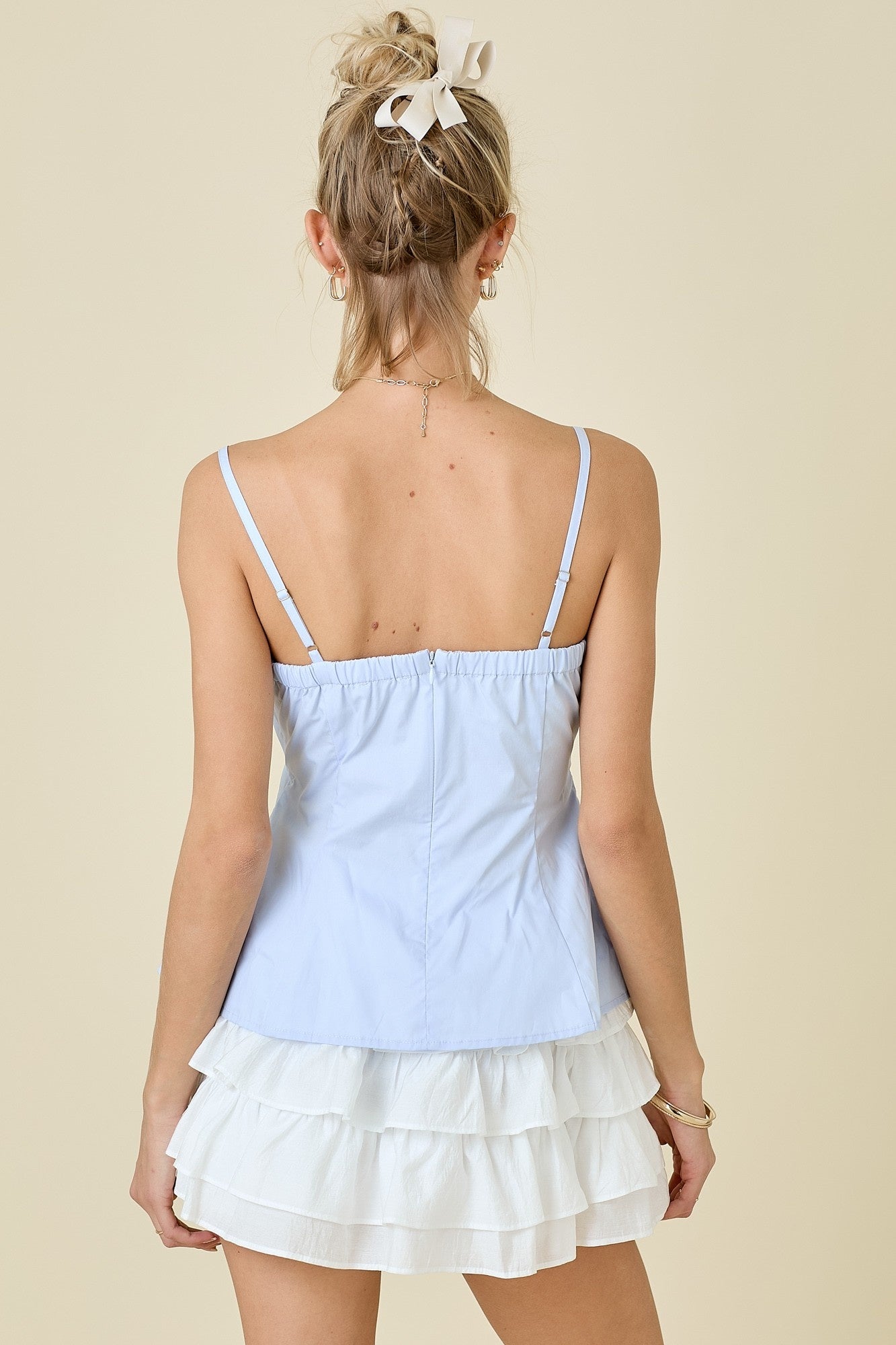 Diana blue top
