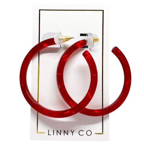 Holly medium hoops