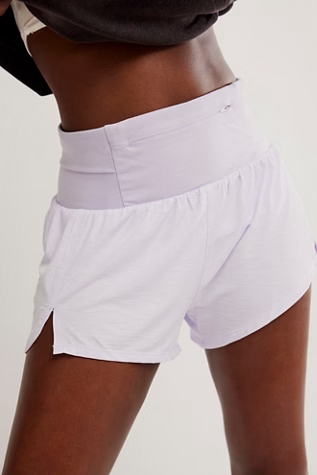 Free People Movement LIGHT AS AIR RUN SHORT / LAVENDER SHADOW