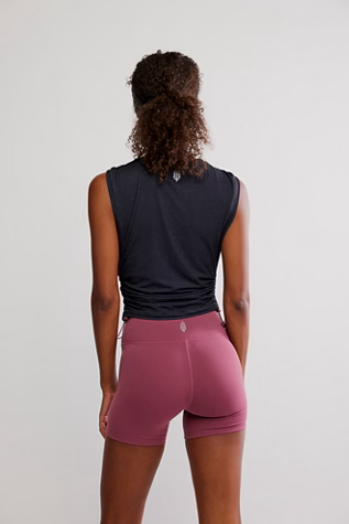 Free People Movement SPORT MODE MUSCLE LOGO / BLACK/CLOVE COMBO