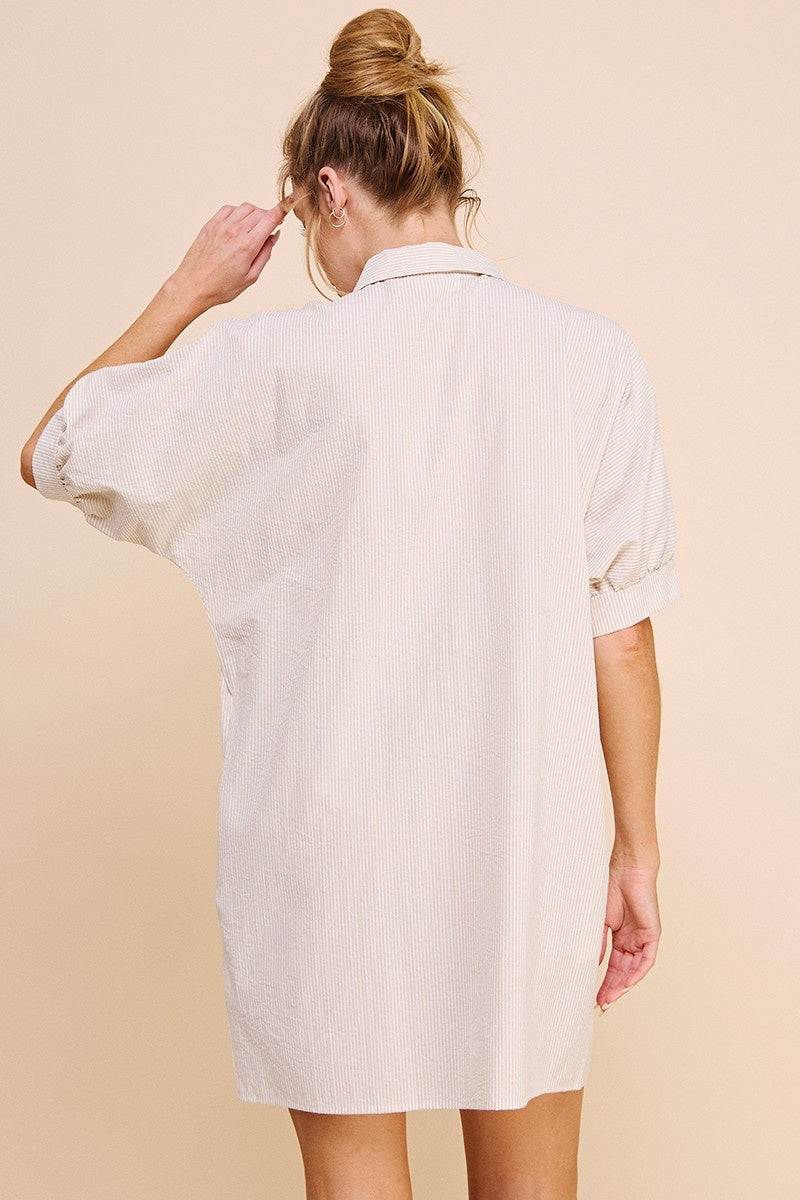 Alli breezy shirt dress