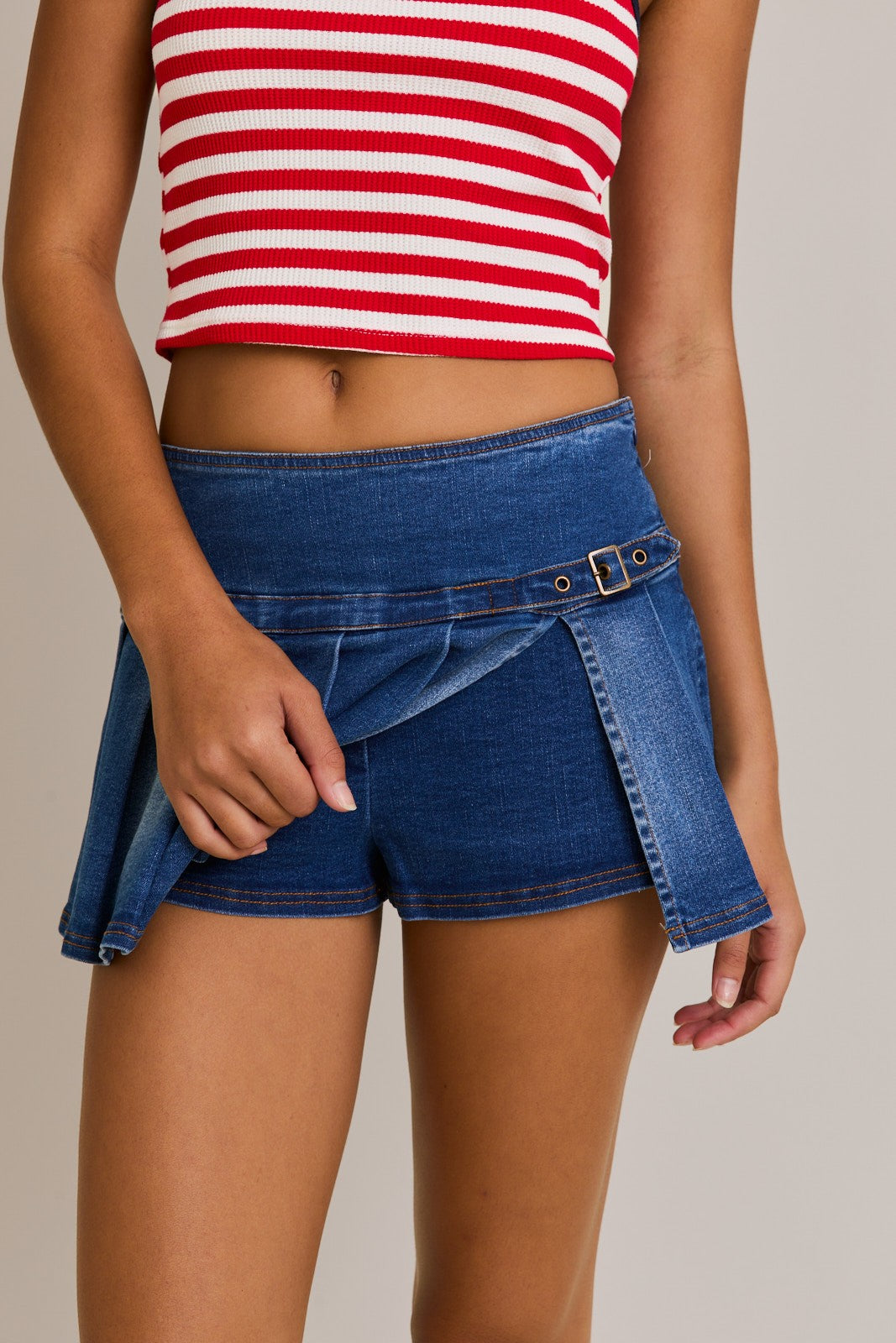 Lainey Denim Skort