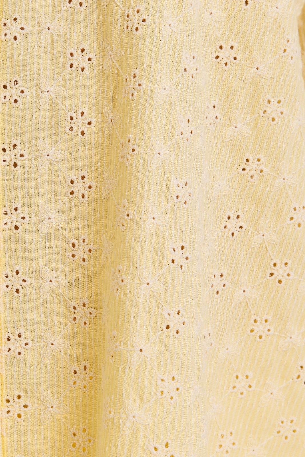 Lauren yellow eyelet set