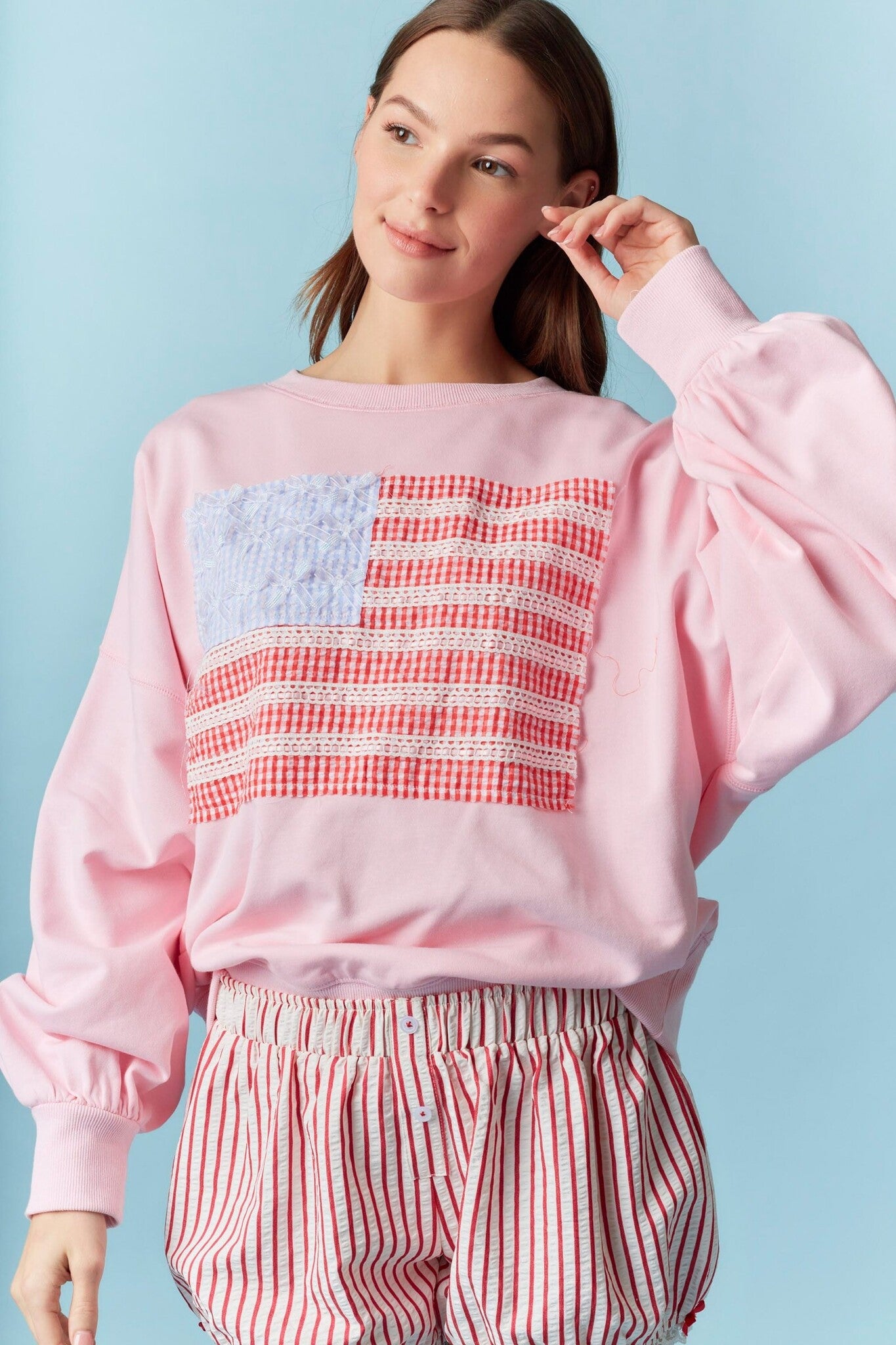 Pearl flag top