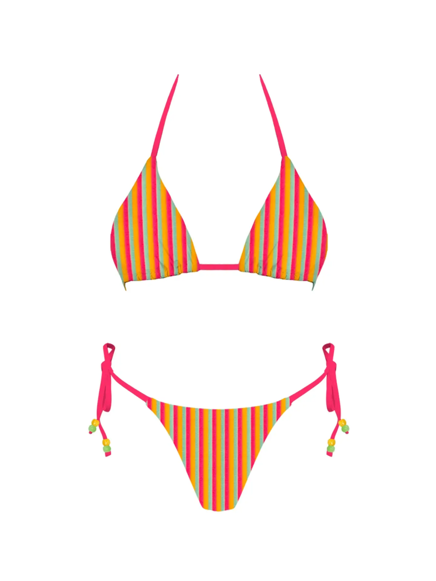 Wonderland Bikini Orange Bottoms