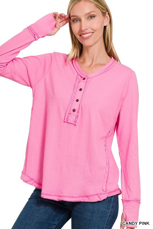 Zoe pink top