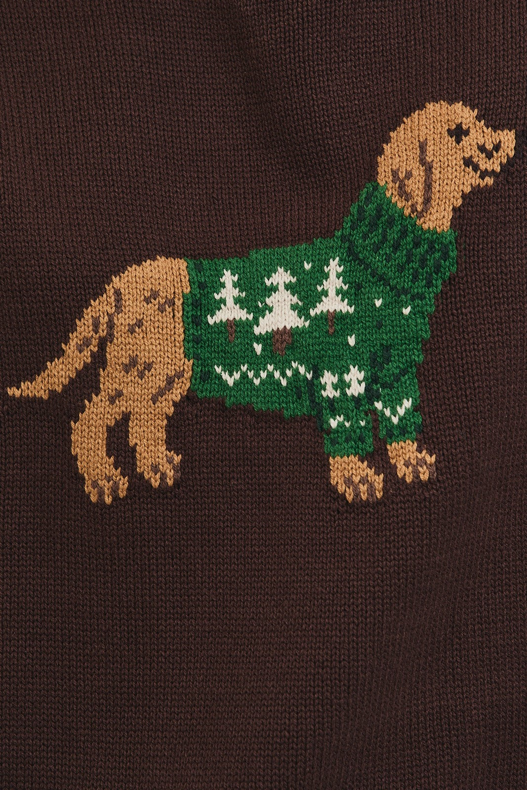 Lila Brown Dog Sweater