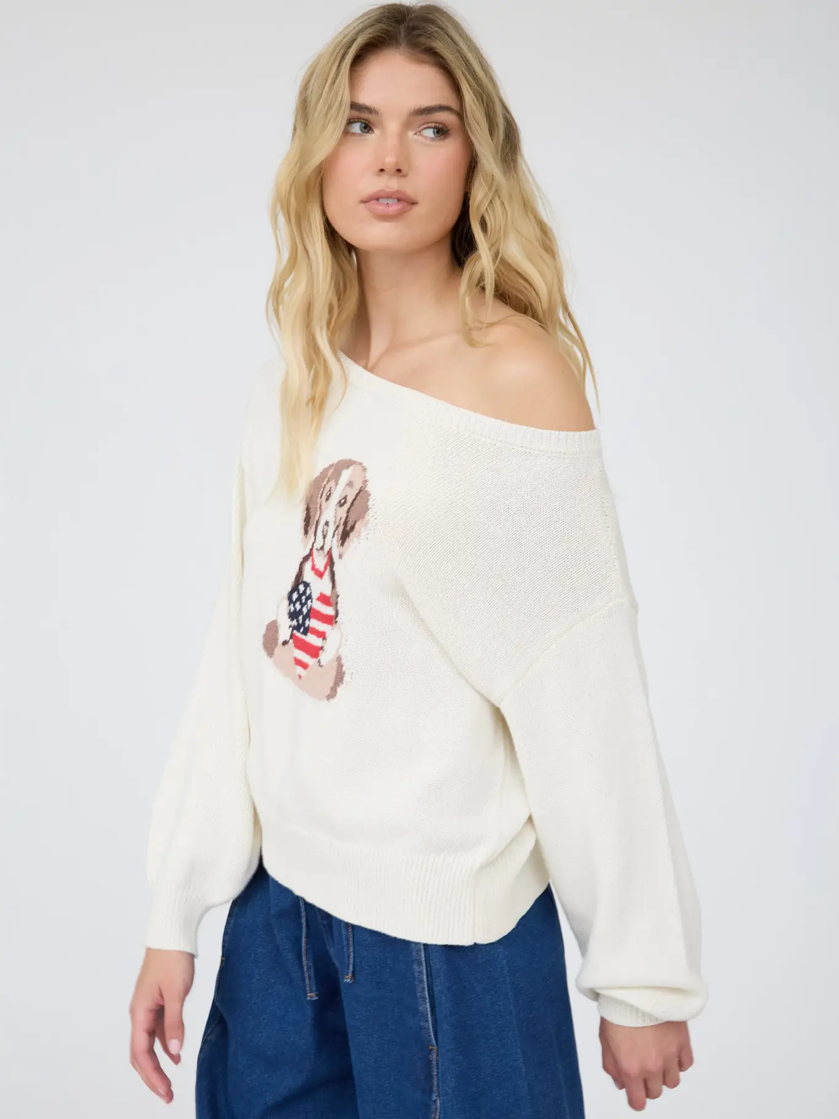 American Heart Puppy Sweater