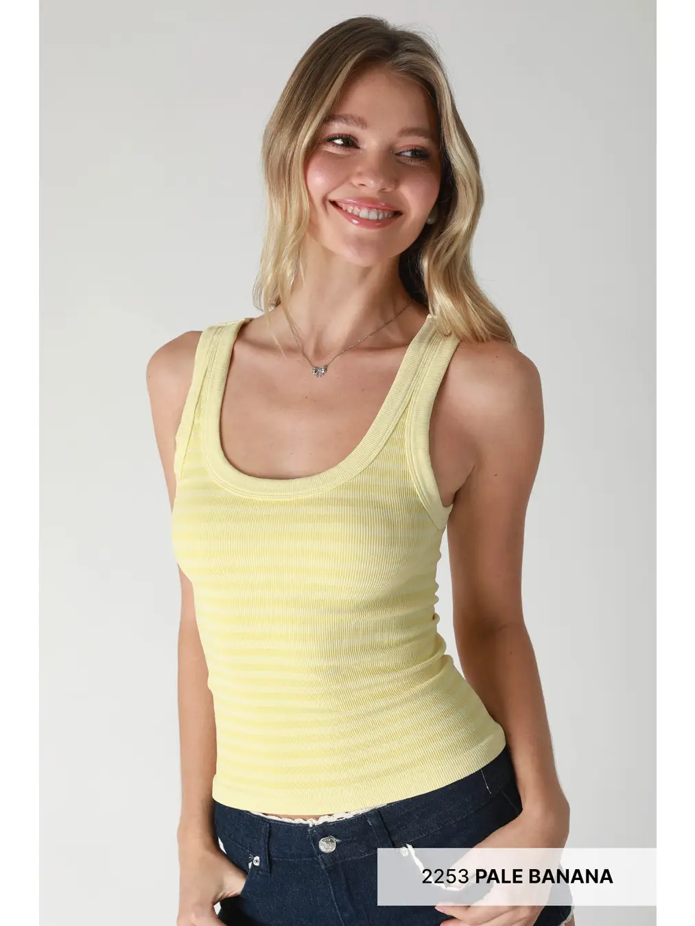 Reversible Striped Tank Top MULTIPLE COLORS