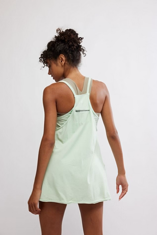 Free People Movement HOT SHOT MINI DRESS / PISTACHIO