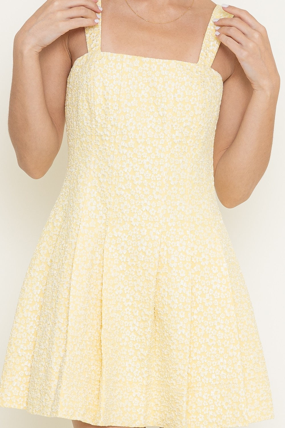 Flora yellow dress