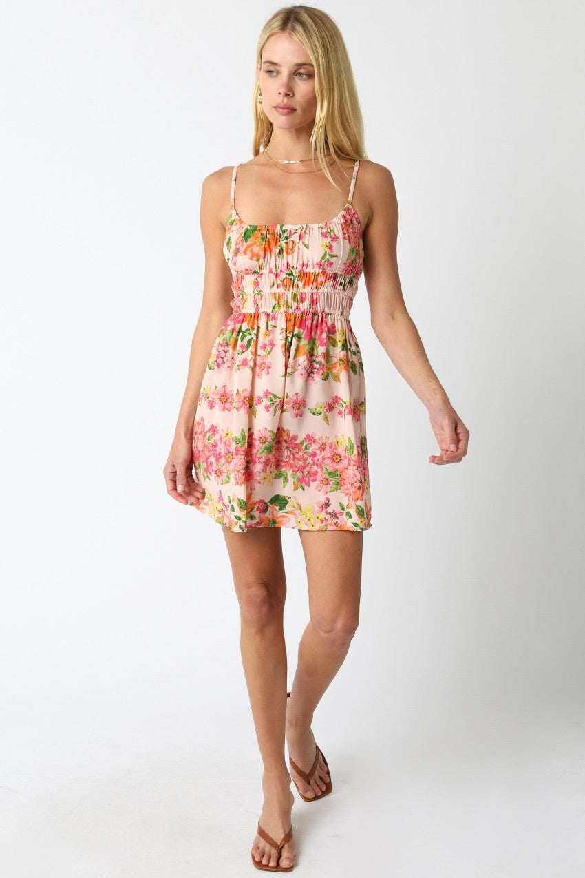 Ore peach dress