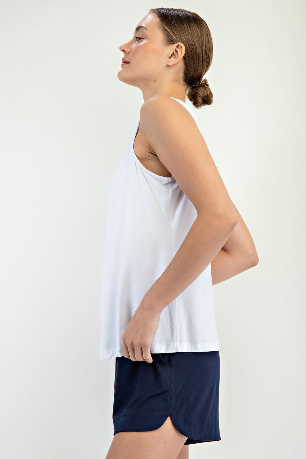 Modal tank top white