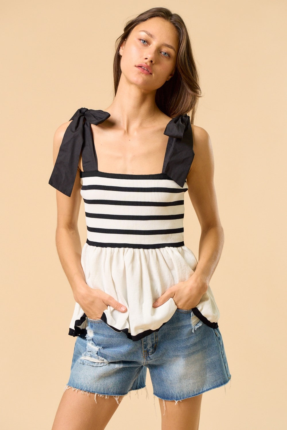 Lauren Bow Top