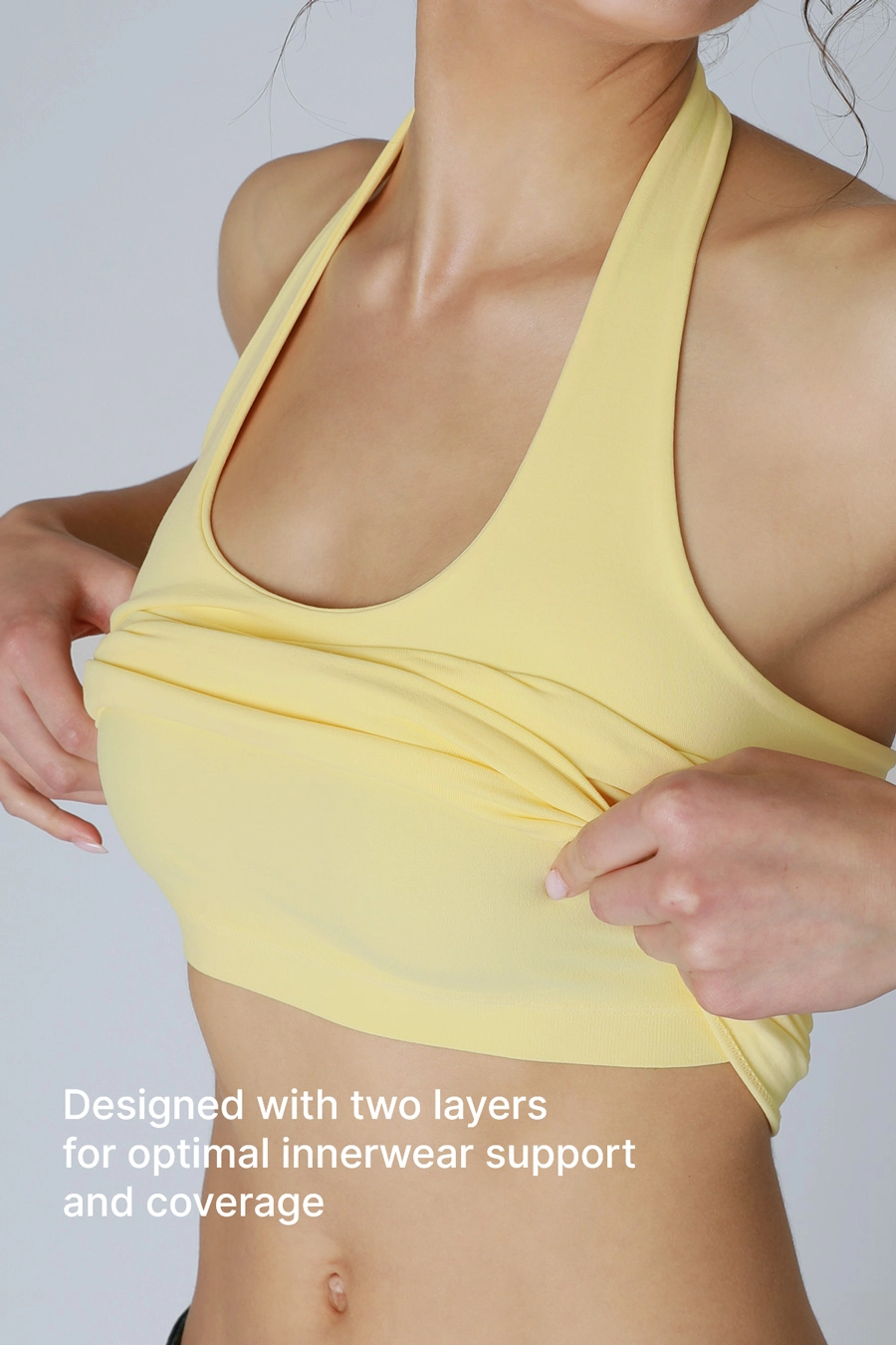 Clean Line Halter Top