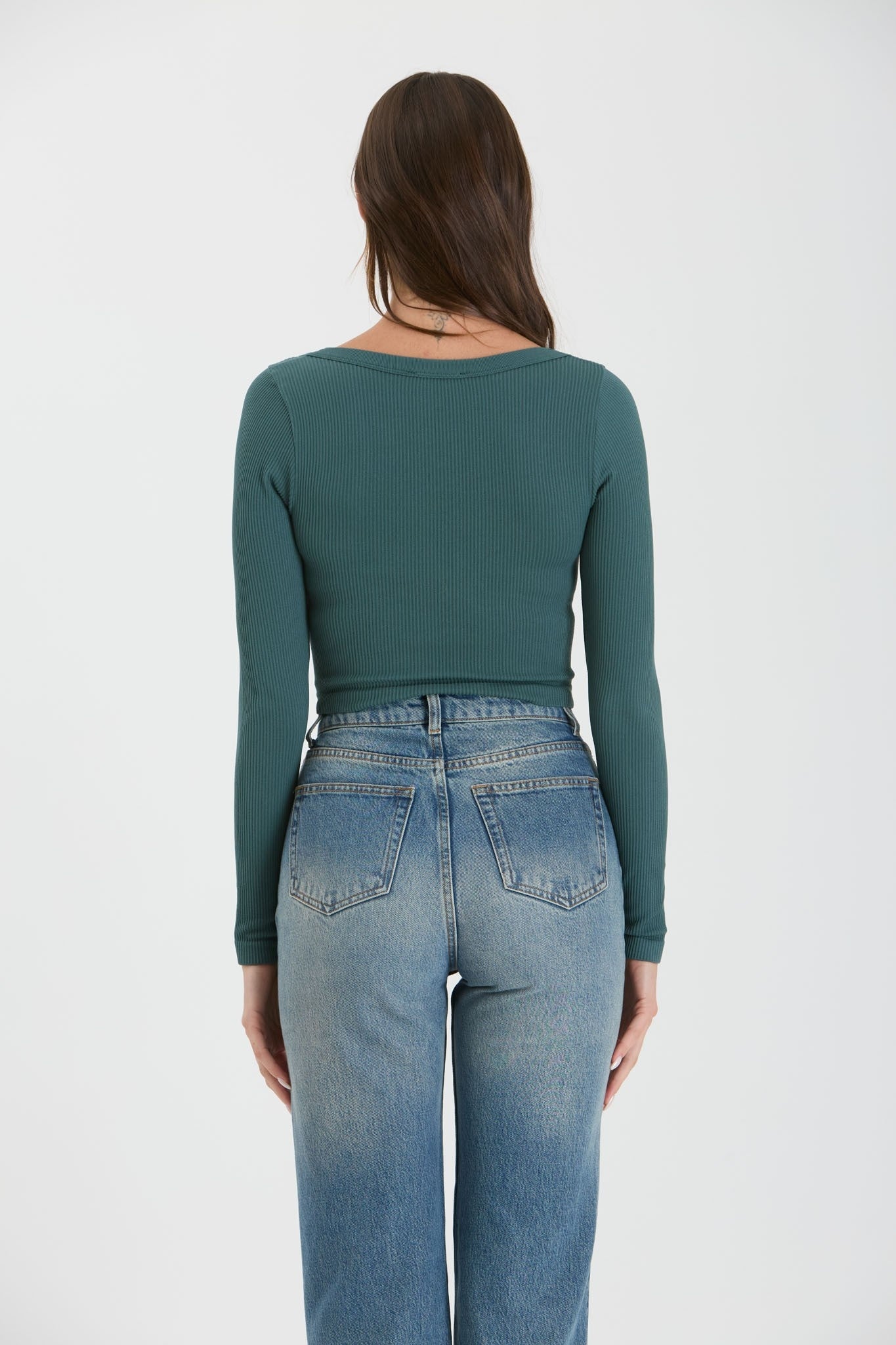 Paris scoop neck top