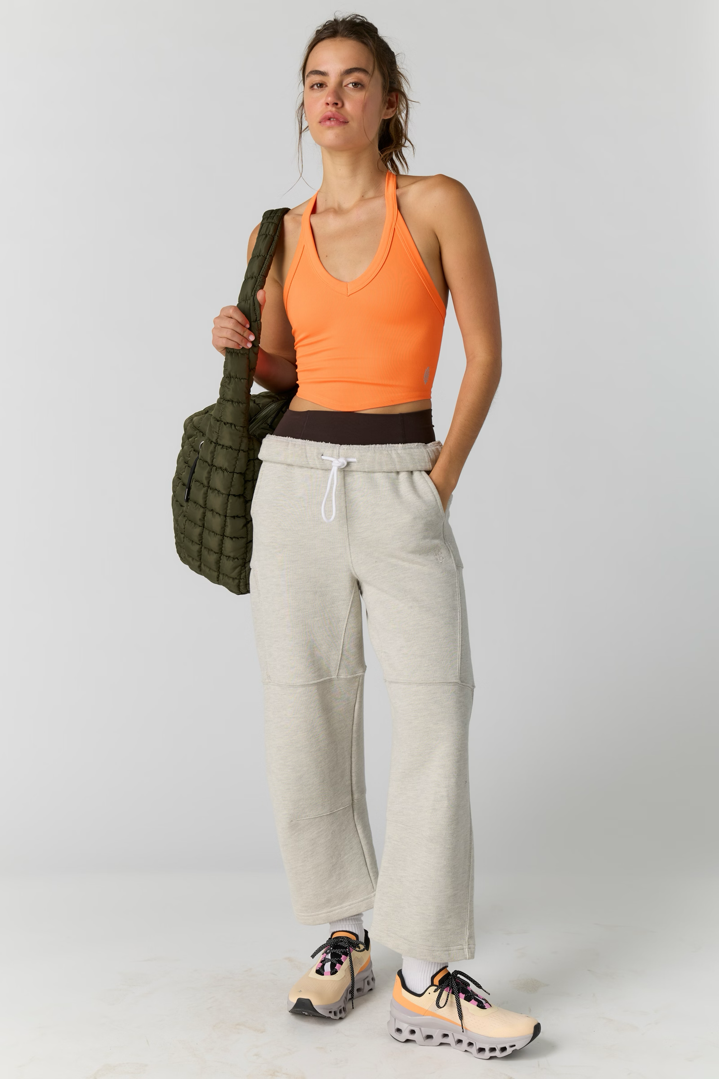 FP Movement ALL CLEAR V NECK CAMI / BURNIN UP