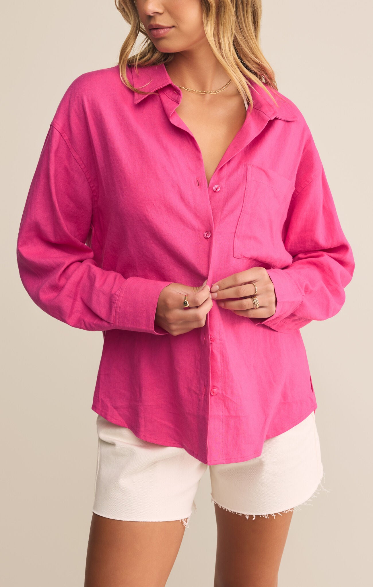 ALFIE BUTTON UP SHIRT