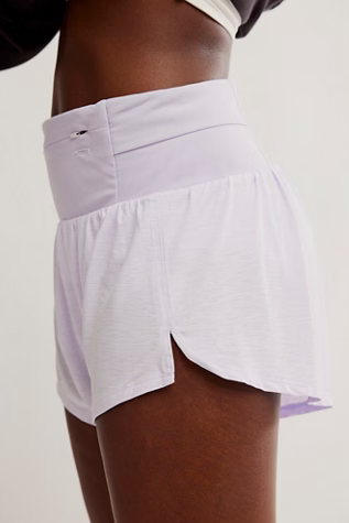 Free People Movement LIGHT AS AIR RUN SHORT / LAVENDER SHADOW