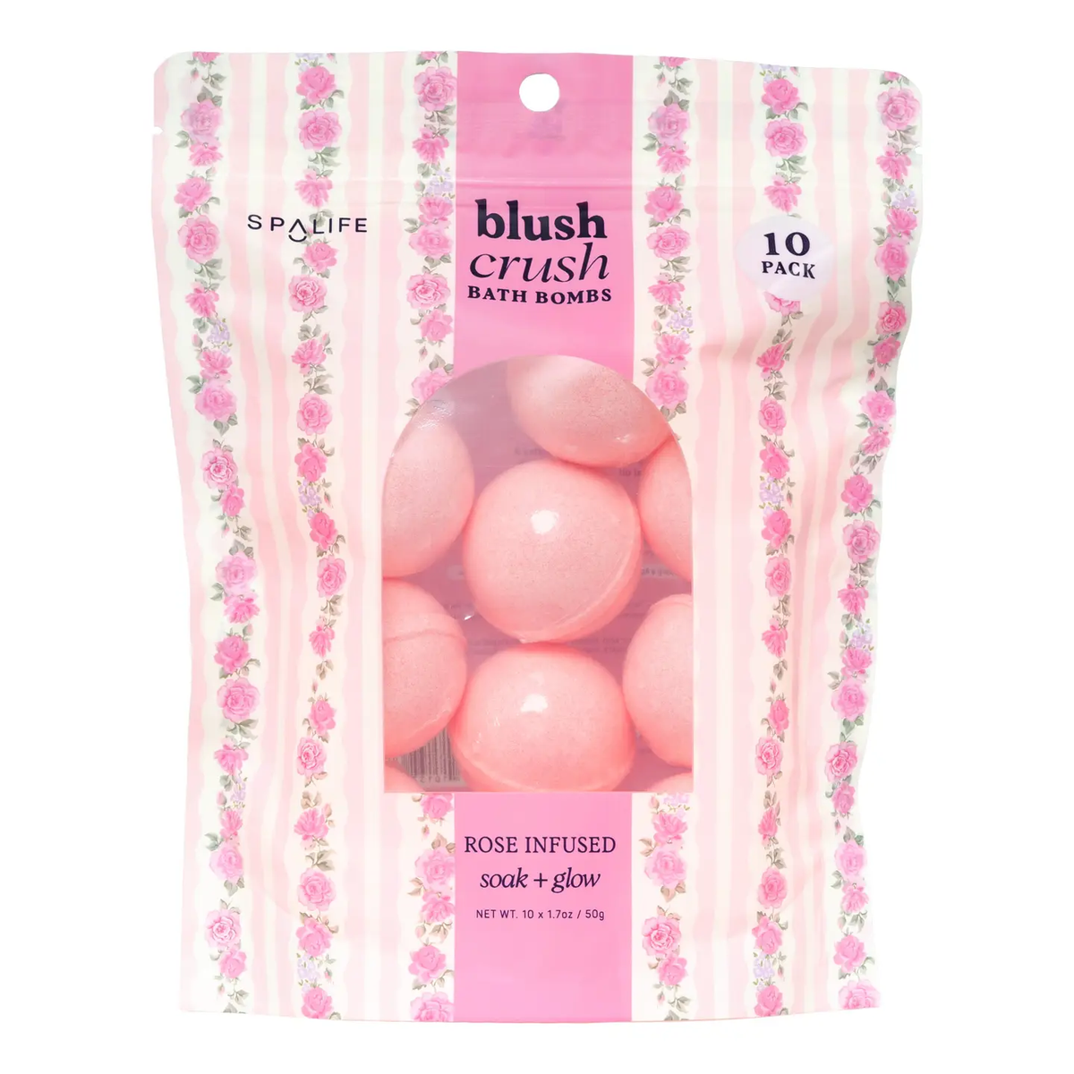 Blush Crush Bath Bombs Set – 10 Pack