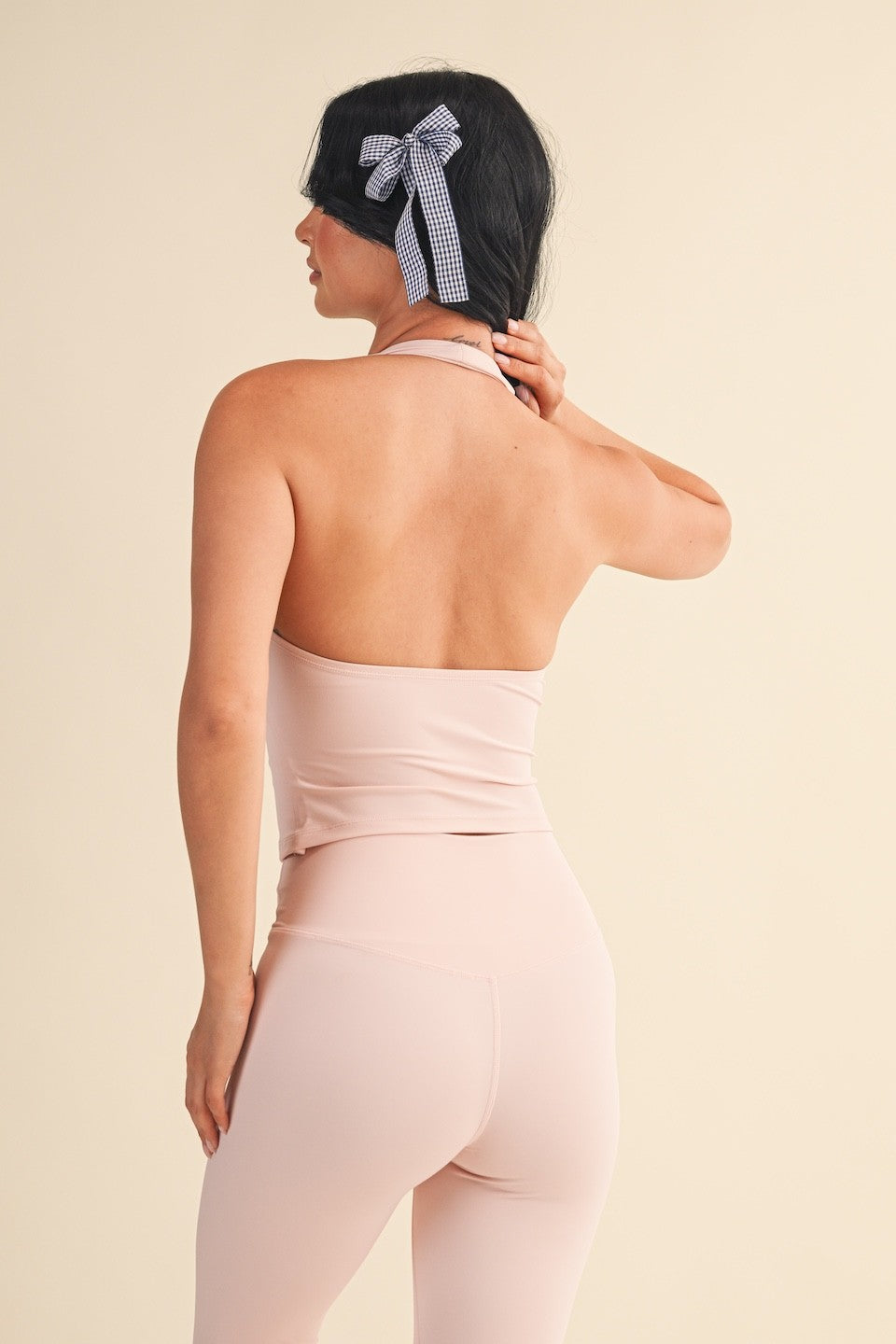 Kylie Halter Tank Pink