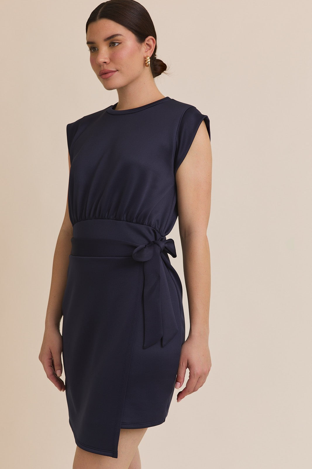 Gabby Navy Dress
