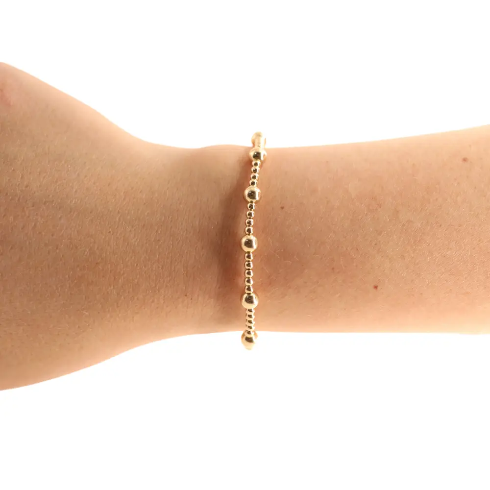 Lively Bracelet in Gold Extended 7.25 inch