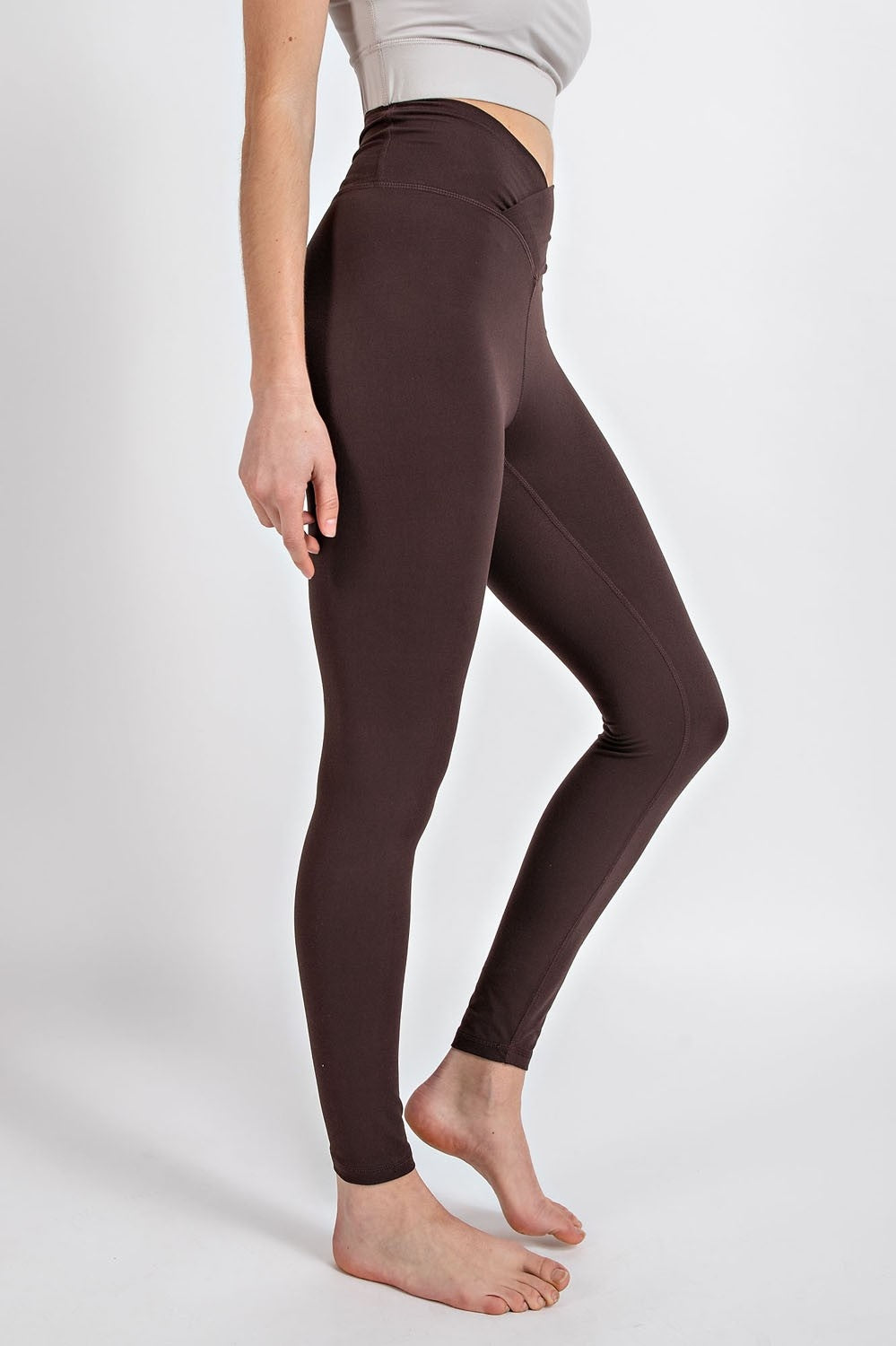 V waist leggings