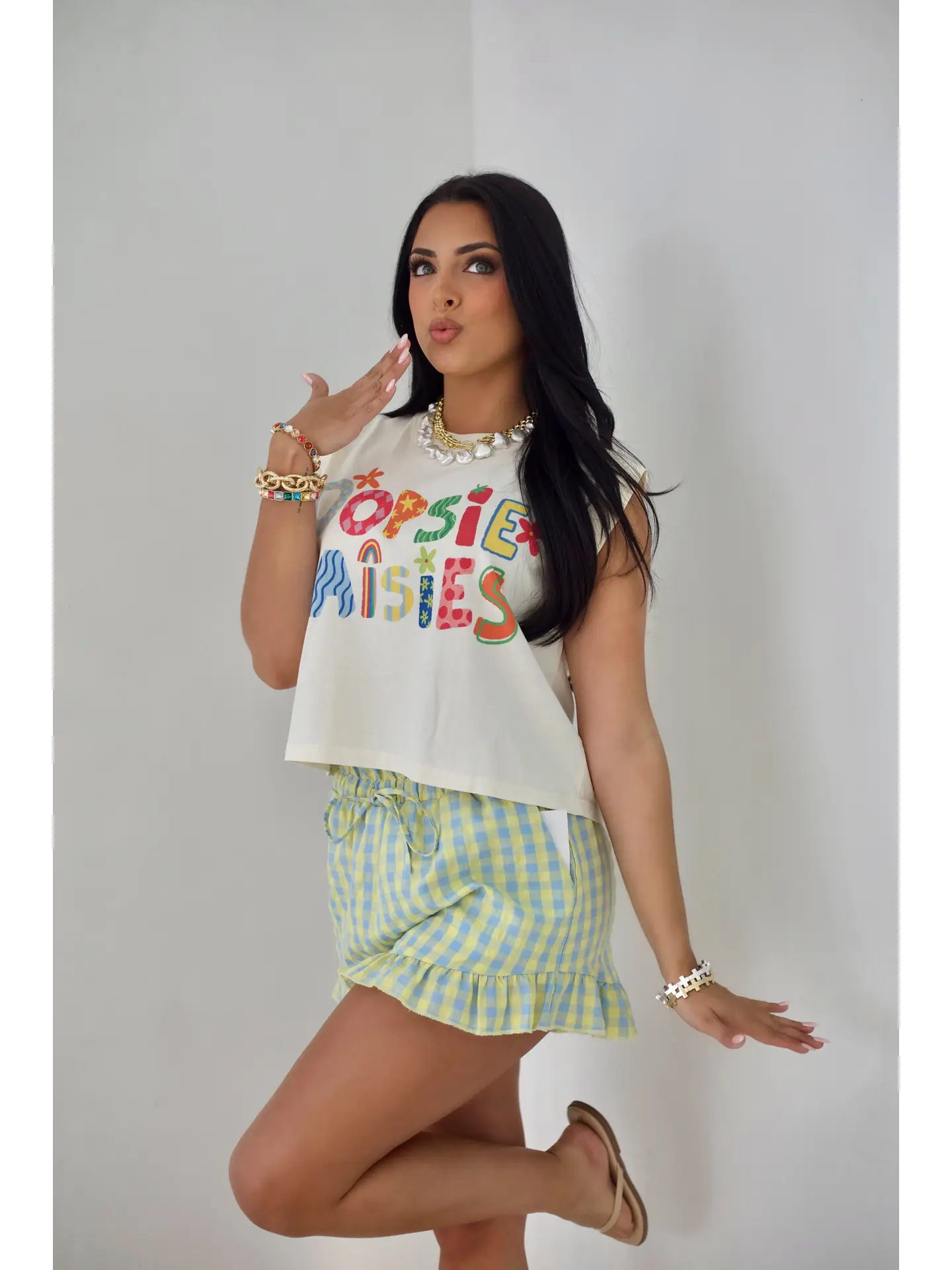 Lemon Drop Ruffle Short