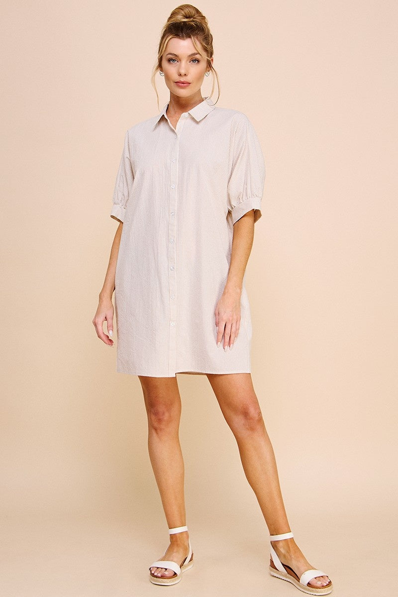 Alli breezy shirt dress