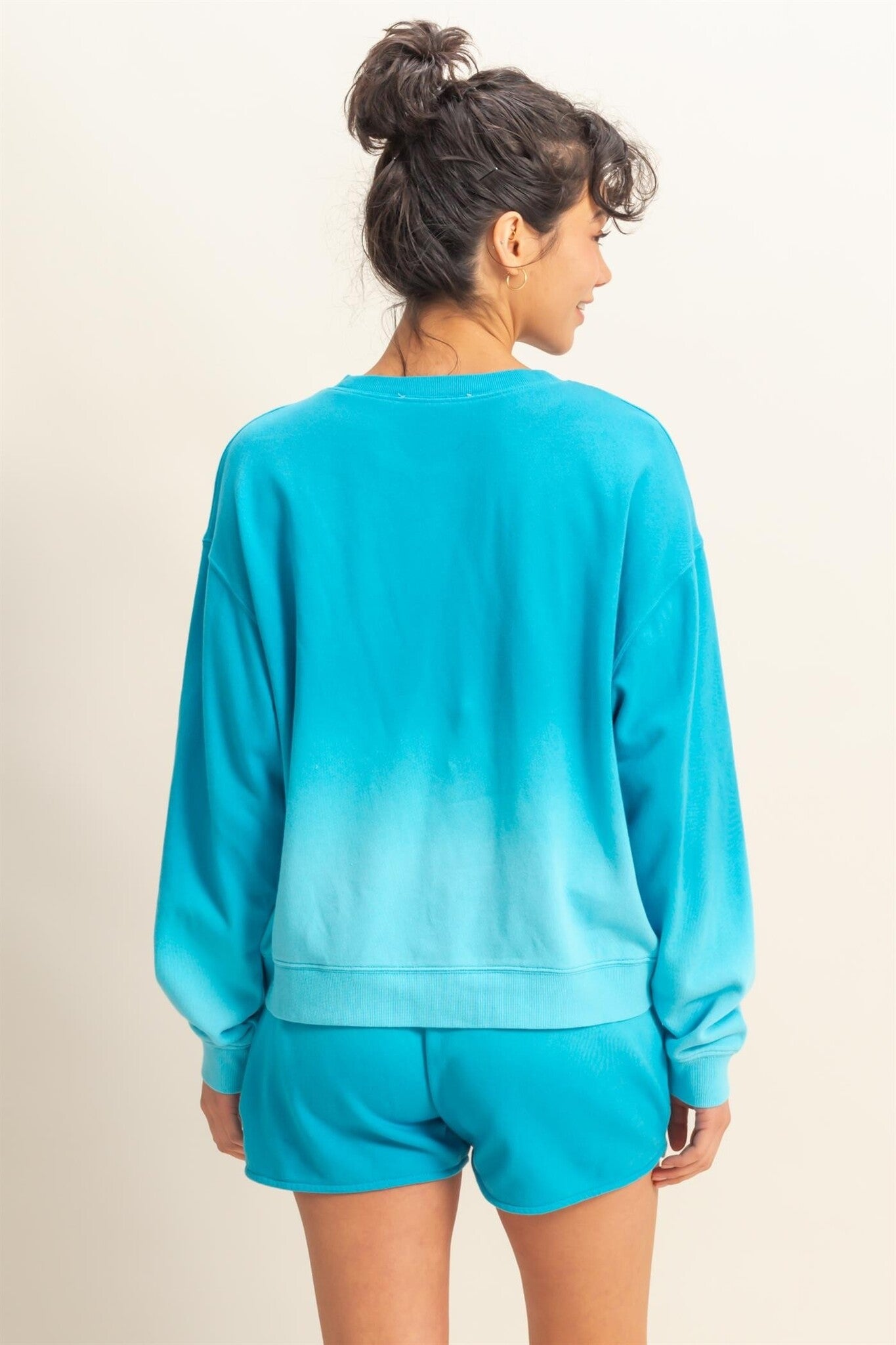 Helen aqua top