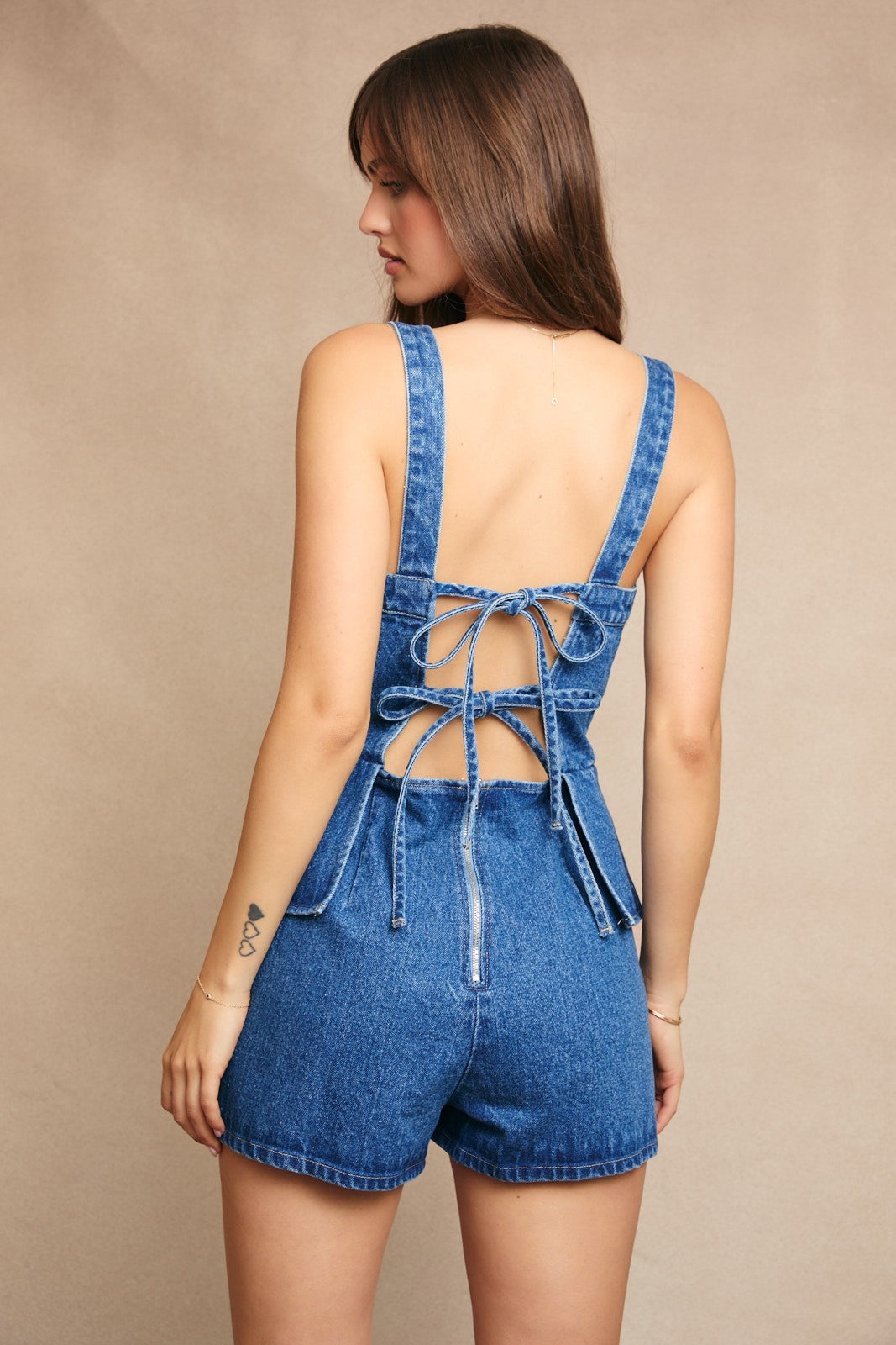 Lauren Denim Romper