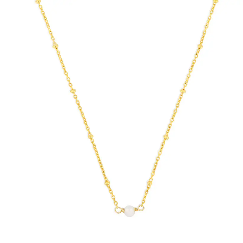 Birthstone Necklace gold