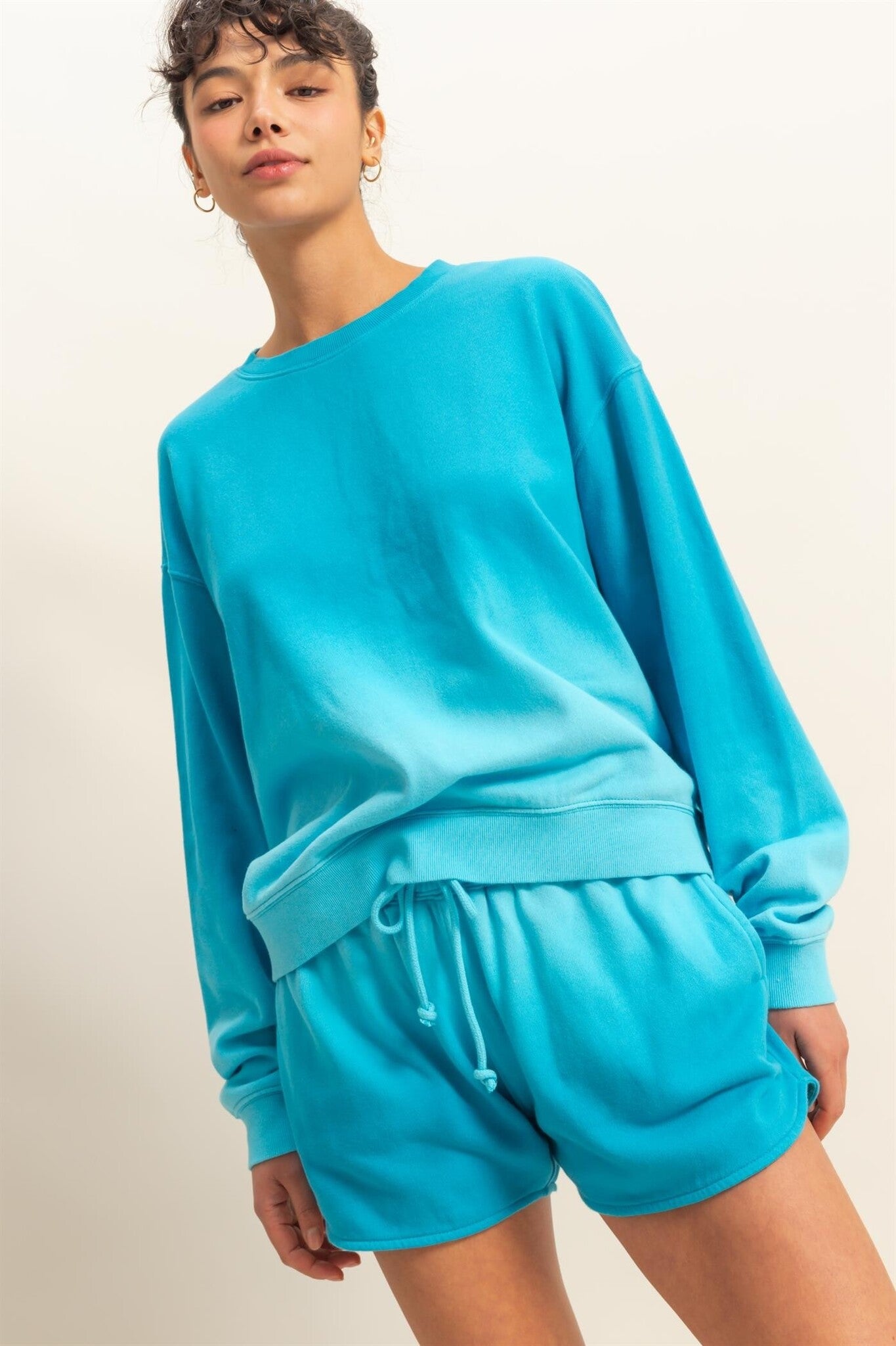 Helen aqua top