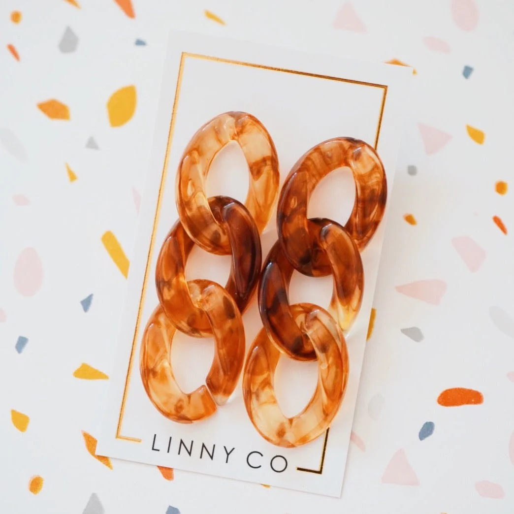 Claire brown earrings