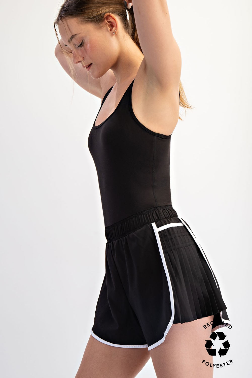 Black/White Romper