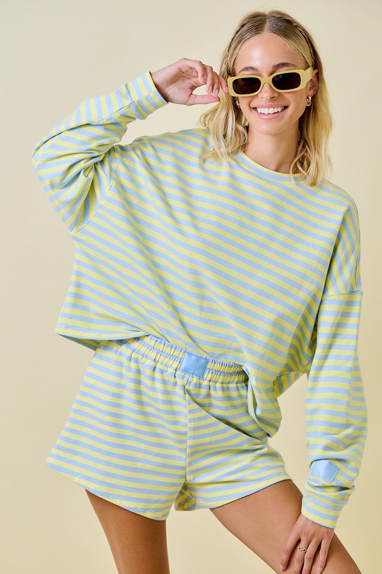 Dee Striped Shorts