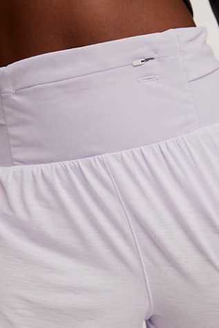 Free People Movement LIGHT AS AIR RUN SHORT / LAVENDER SHADOW