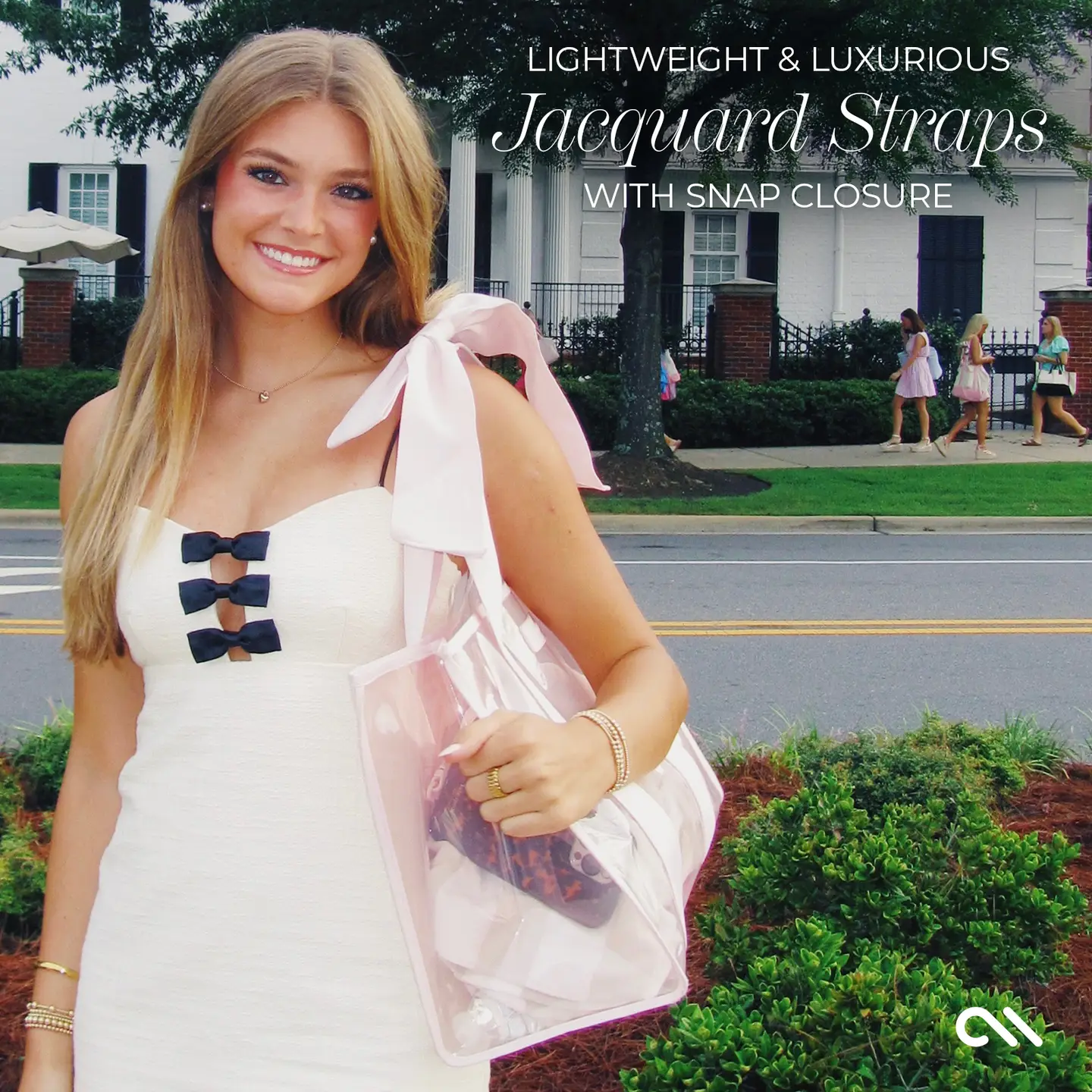Case-Mate Ballet Pink Bow Jelly Tote Bag